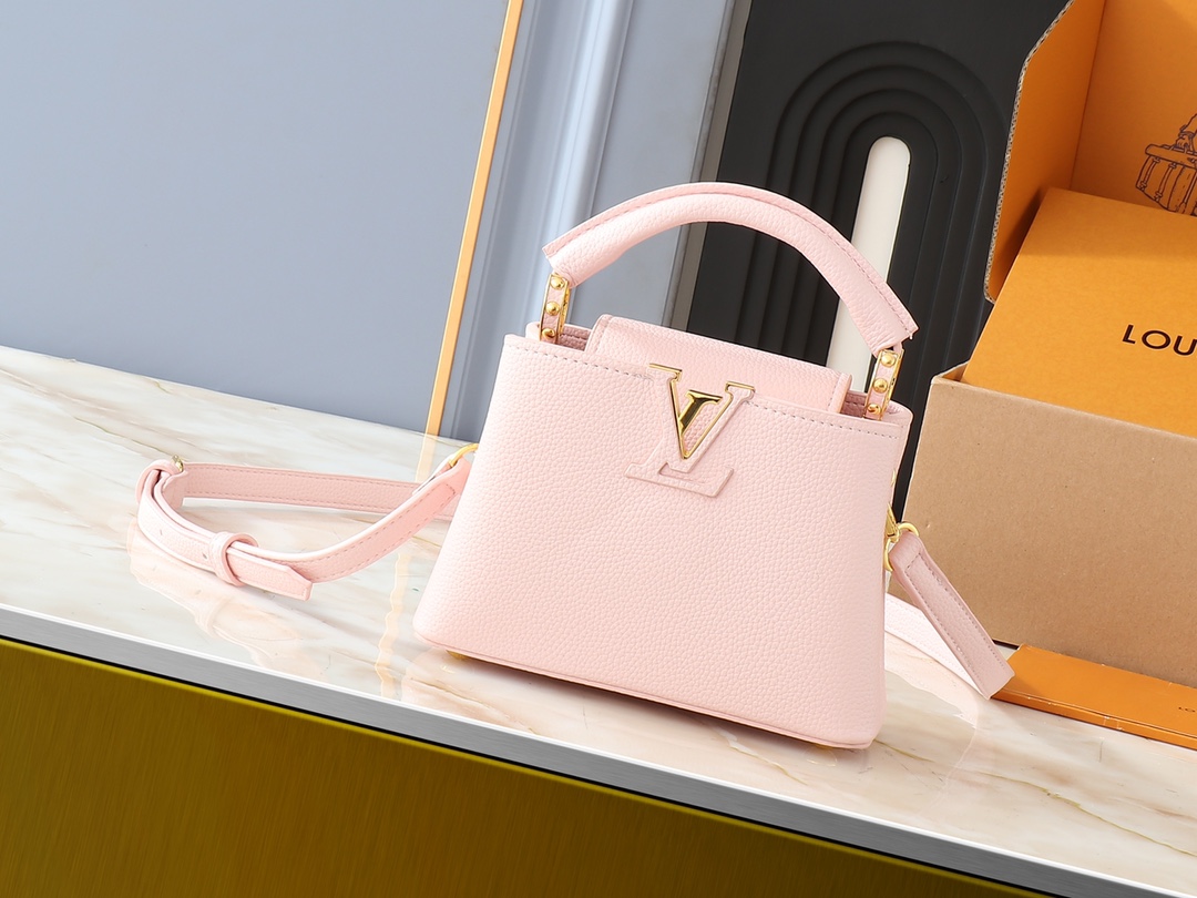 LV Classic Handbag Monogram Canvas Model M13079 Detachable Strap High End